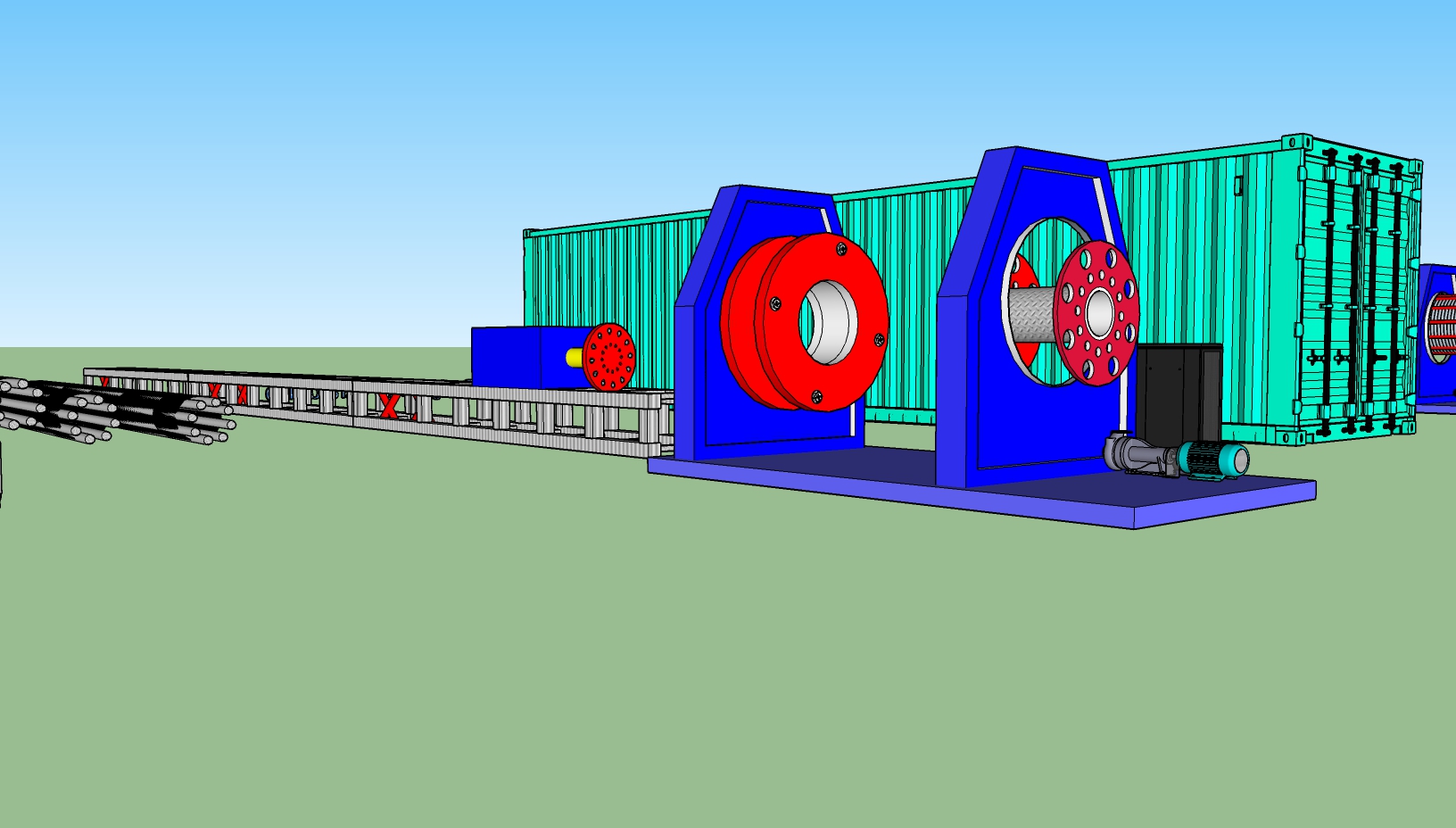 Persyaratan situs untuk pemasangan tukang las sangkar otomatis
